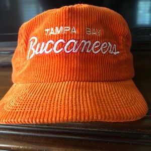 Vintage corduroy Tampa bay buccaneers hat